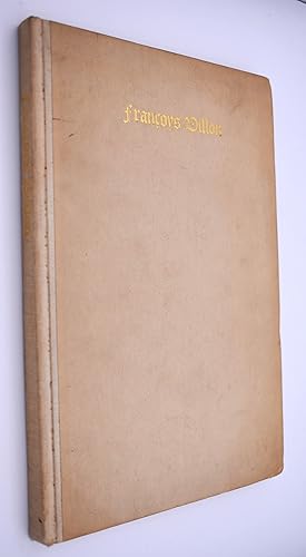 Seller image for LES OEUVRES DE FRANCOYS VILLON Les Lais Le Testament Poesies Diverses Le Jargon for sale by Dodman Books