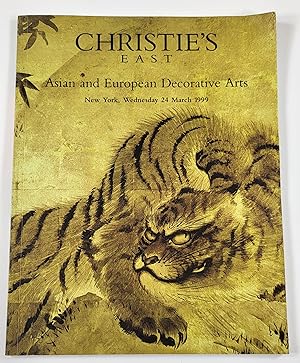 Christie's East: Asian and European Decorative Arts. New York: March 24, 1999