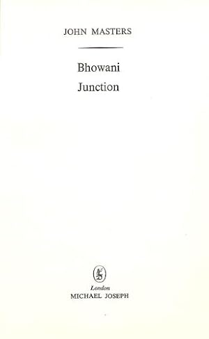 Seller image for Bhowani Junction for sale by WeBuyBooks