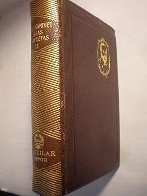 Immagine del venditore per Obras Completas. Tomo II. Los trabajos del infatigable creador Po Cid - Espaa filosfica contempornea - El escultor de su alma - Epistolario - Hombres del Norte - El porvenir de Espaa venduto da Librera Antonio Azorn