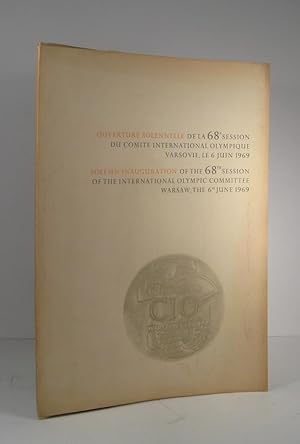 Bild des Verkufers fr Ouverture solennelle de la 68e Session du Comit international olympique, Varsovie, le 6 juin 1969 zum Verkauf von Librairie Bonheur d'occasion (LILA / ILAB)