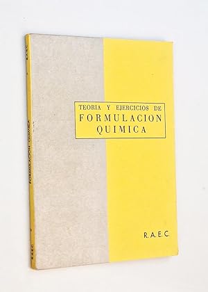 Bild des Verkufers fr TEORA Y EJERCICIOS DE FORMULACIN QUMICA zum Verkauf von Libros con Vidas