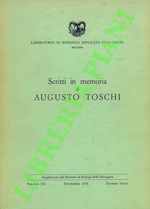 Scritti in mermora di Augusto Toschi.