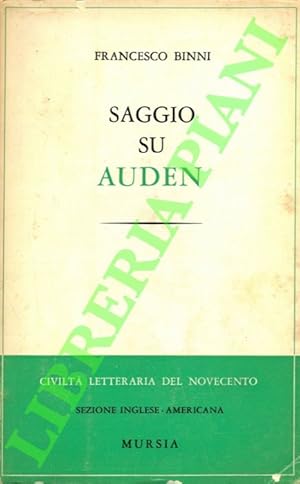 Saggio su Auden.