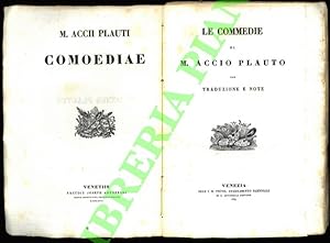 Le Commedie. Con traduzioni e note.