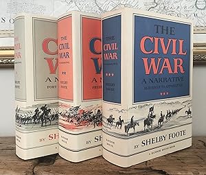Image du vendeur pour The Civil War: A Narrative -- Volumes I, II & III: Fort Sumter to Perryville; Fredericksburg to Meridian; Red River to Appomattox mis en vente par CARDINAL BOOKS  ~~  ABAC/ILAB