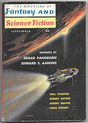 Seller image for The Magazine of Fantasy and Science Fiction: September, 1959 for sale by Dark Hollow Books, Member NHABA, IOBA