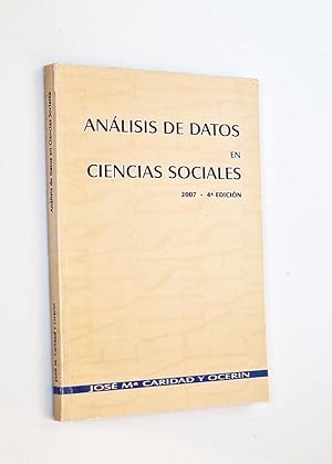 ANÁLISIS DE DATOS EN CIENCIAS SOCIALES