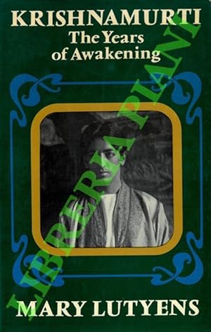 Seller image for Krishnamurti. The Years of Awakening. for sale by Libreria Piani