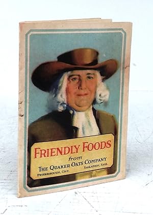 Bild des Verkufers fr Friendly Foods from The Quaker Oats Company zum Verkauf von Attic Books (ABAC, ILAB)
