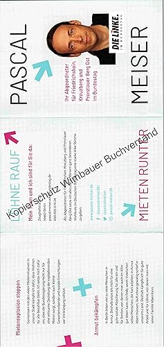 Seller image for Faltkarte Pascal Meiser MdB Linke for sale by Antiquariat im Kaiserviertel | Wimbauer Buchversand