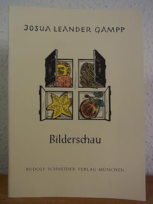 Bild des Verkufers fr Josua Leander Gampp 1889 - 1969. Bilderschau zum Verkauf von Antiquariat Weber