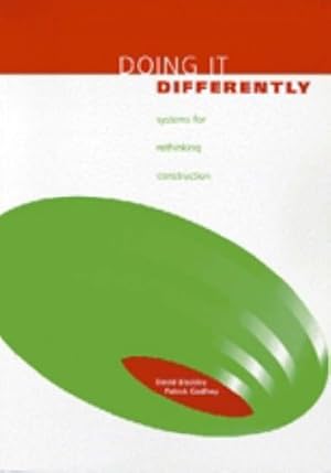 Seller image for Doing It Differently: Systems for Rethinking Construction for sale by WeBuyBooks