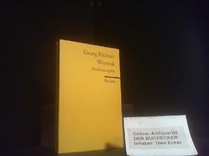 Woyzeck. Studienausgabe Georg Büchner. Nach der Ed. von Thomas Michael Mayer hrsg. von Burghard D...