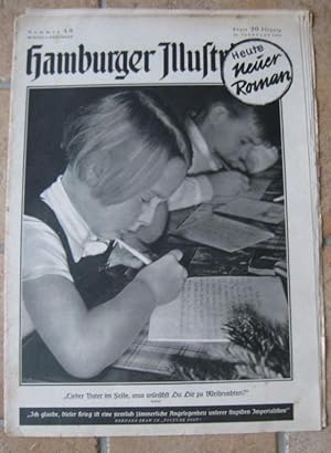 Bild des Verkufers fr Hamburger Illustrierte. Montag, 4. Dezember 1939, Nr. 49 des 21. Jahrgangs. - Aus dem Inhalt: Feind bleibt Feind (Getarnte Sabotagemittel) / Hamburger Jungs im Polenfeldzug. Bilddokumente / literarische (Fortsetzungs-)Texte / Hans Haldenwanger: Herostraten der Gegenwart / Aus neuen Filmen. - zum Verkauf von Antiquariat Carl Wegner