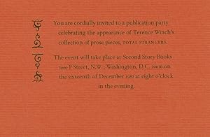 You are cordially invited.prose pieces, Total Strangers