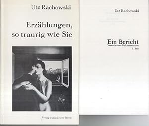 Seller image for Erzhlungen, so traurig wie Sie. for sale by Antiquariat Carl Wegner