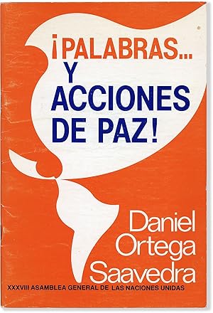 Palabras.y Acciones de Paz! XXXVIII Asamblea General de las Naciones Unidas