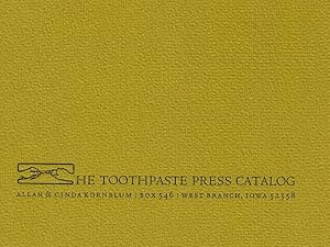 The Toothpaste Press catalog