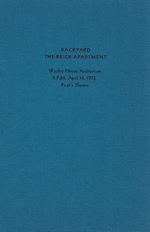 [Program for:] Backyard / The Brick Apartment