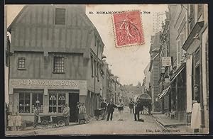 Carte postale Nonancourt, Grande Rue