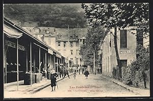 Carte postale Luchon, Rue Sylvie