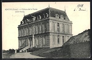 Carte postale Ajaccio, Chateau de la Punta (Cotè Nord)