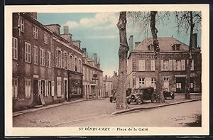 Carte postale St Bènin d`Azy, Place de la Gaitè