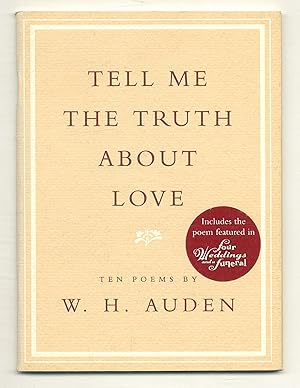 Immagine del venditore per Tell Me the Truth About Love: Ten Poems venduto da Between the Covers-Rare Books, Inc. ABAA