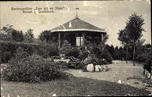 Bild des Verkufers fr Ansichtskarte / Postkarte Renzel Quickborn in Holstein, Gartenpavillon Zum grnen Jger zum Verkauf von akpool GmbH