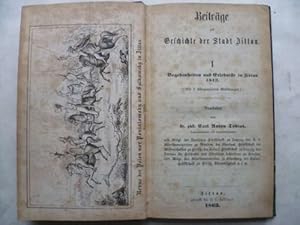Bild des Verkufers fr Begebenheiten und Erlebnisse in Zittau 1813. zum Verkauf von Ostritzer Antiquariat