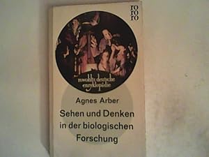 Bild des Verkufers fr Rowohlts deutsche Enzyklopdie.: Sehen und Denken in der biologischen Forschung. zum Verkauf von ANTIQUARIAT FRDEBUCH Inh.Michael Simon