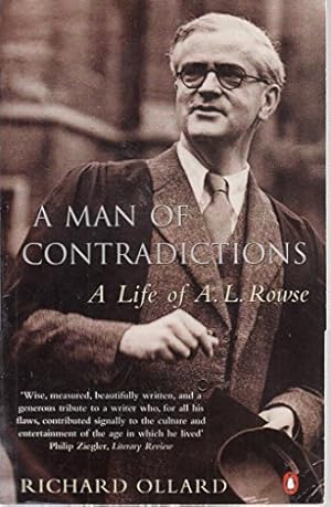 Seller image for A Man of Contradictions: A Life of a.L. Rowse for sale by WeBuyBooks 2