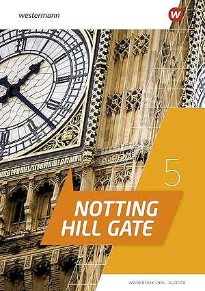 Bild des Verkufers fr Notting Hill Gate - Ausgabe 2022: Workbook 5 mit Audio-Download zum Verkauf von Gabis Bcherlager