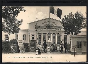 Carte postale La Rochelle, Entrée du Casino du Mail