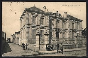 Carte postale Lunel, Caisse d`Epargne