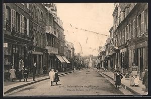 Carte postale Saint-Hilaire-du-Harcouet, Rue de Mortain