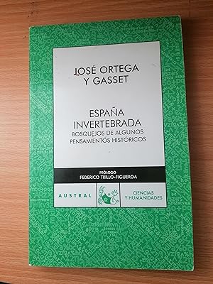 Seller image for Espaa invertebrada: 1 (Contempornea) for sale by Libros Ramban