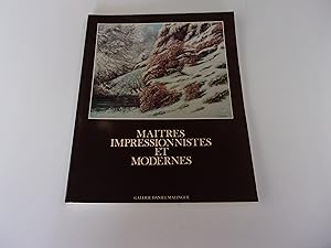Seller image for MAITRES IMPRESSIONNISTES ET MODERNES for sale by occasion de lire