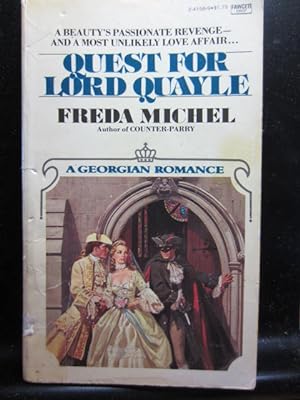Immagine del venditore per QUEST FOR LORD QUAYLE - - GEORGIAN ROMANCE venduto da The Book Abyss