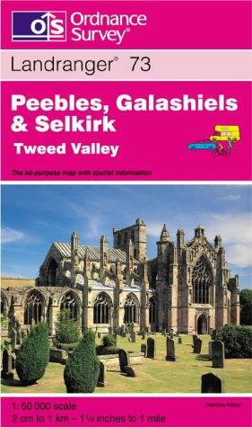 Bild des Verkufers fr Peebles, Galashiels and Selkirk, Tweed: Sheet 73 (Landranger Maps) zum Verkauf von WeBuyBooks