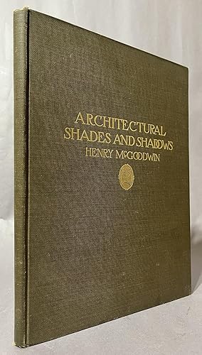 Imagen del vendedor de Architectural Shades and Shadows a la venta por Books & Bidders Antiquarian Booksellers