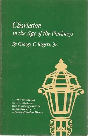 Bild des Verkufers fr Charleston in the Age of the Pinckneys zum Verkauf von WeBuyBooks