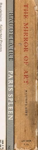 Set of 3 Books: the Mirror of Art; Baudelaire Selected Poems; Paris Spleen