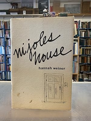 Nijole's House, Hannah Weiner - First edition - 1981 (ltd to 300)