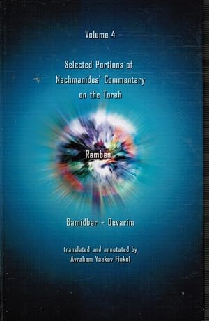 Imagen del vendedor de Ramban Selected Portions of Nachmanides' Commentary on the Torah Bamidar-Devarim a la venta por Bookshop Baltimore