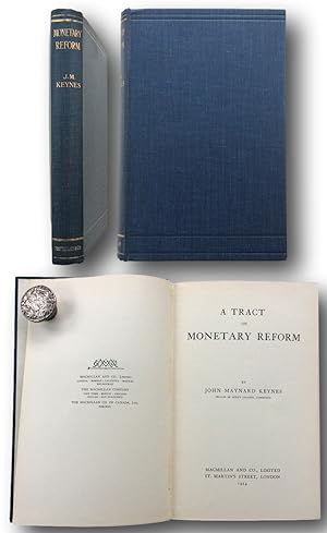 Seller image for A TRACT ON MONETARY REFORM 1924 for sale by John  L. Capes (Books) Established 1969