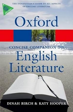 Seller image for The Concise Oxford Companion to English Literature 4/e (Oxford Quick Reference) for sale by WeBuyBooks