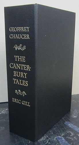 Seller image for The Canterbury Tales illustrated by Eric Gill, Facsimile of The Golden Cockerel Press Edition for sale by Midway Book Store (ABAA)