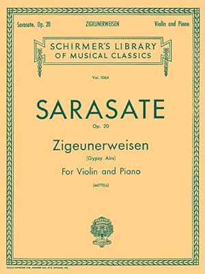 Image du vendeur pour Zigeunerweisen Gypsy Aires, Op. 20 : Violin and Piano mis en vente par GreatBookPrices